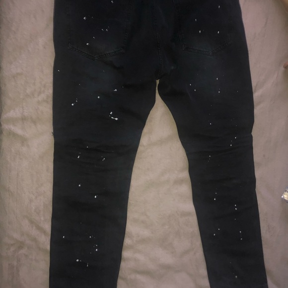 Black Denim Jeans - Picture 2 of 4